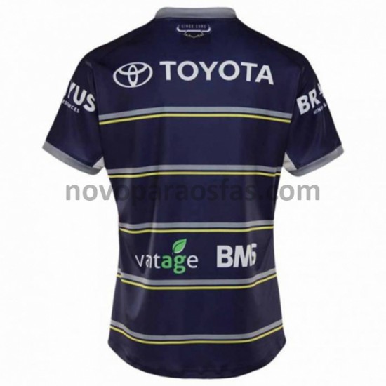 Camisolas North Queensland Cowboys Rugby Casa 2020 Manga Curta
