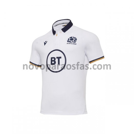 Camisolas Escocesa Rugby Visitante 2020-2021 Manga Curta