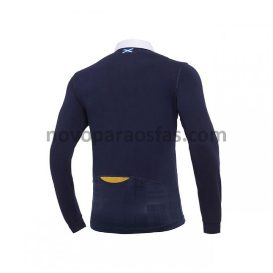 Camisolas Escocesa Rugby Casa 2020-2021 Manga Comprida