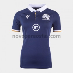 Camisolas Escocesa Rugby Mulher Casa 2020-2021 Manga Curta