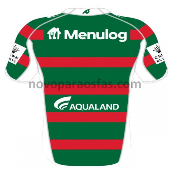 Camisolas South Sydney Rabbitohs Rugby Visitante 2021 Manga Curta