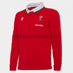 Camisolas Galesa Rugby Classic Casa 2020-2021 Manga Comprida