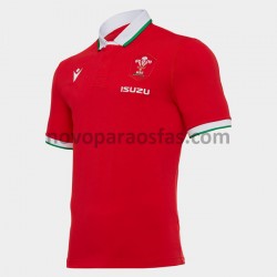 Camisolas Galesa Rugby Classic Casa 2020-2021 Manga Curta