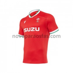 Camisolas Galesa Rugby Casa 2020-2021 Manga Curta