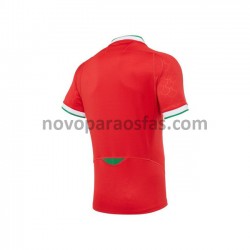 Camisolas Galesa Rugby Casa 2020-2021 Manga Curta