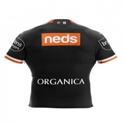 Camisolas West Tigers Rugby Casa 2021 Manga Curta